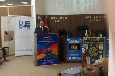 Toplum Liderleri Geliyor (TLG) Eğitim Programı — Dokuz Eylül Üniversitesi Eğitim Fakültesi · Çiğli Rotary Kulübü