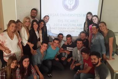 Dış Ticaret dersleri — dönem kapanışı — Yaşar Üniversitesi