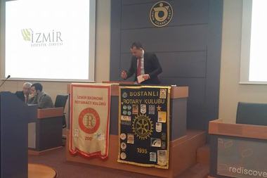 2. Lojistik Zirvesi — moderatörlük — Rotary · İzmir Ticaret Odası